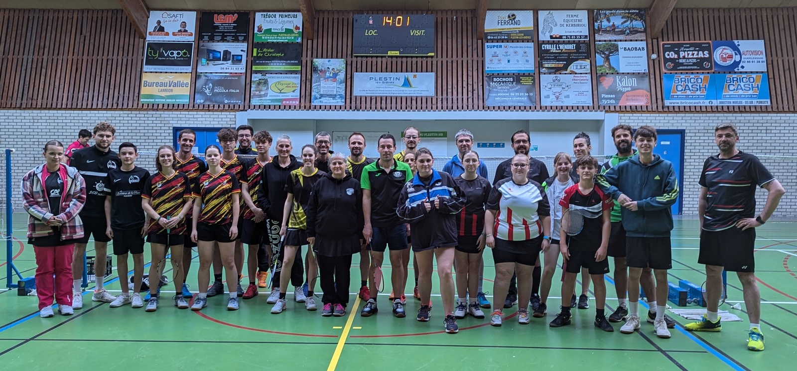 Interclub 1ère journée: 2 victoires !!